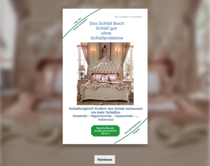 Das Schlaf Buch – Schlaf gut ohne Schlafprobleme